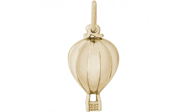 14k Gold Hot Air Balloon Charm