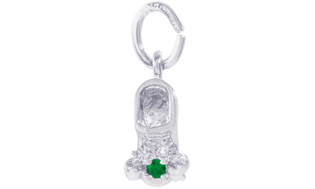 Sterling Silver 05 May Babyshoe Charm