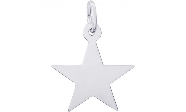 Sterling Silver Star- 50 Series Charm