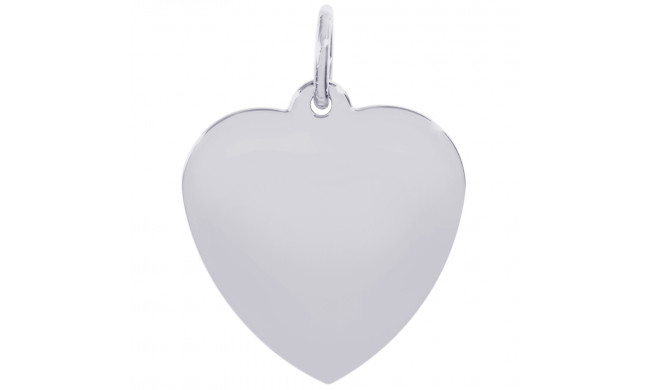 Sterling Silver Classic Heart Charm