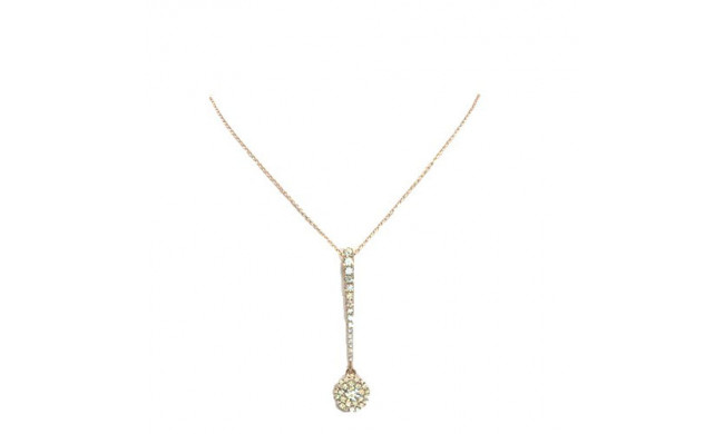 Forevermark 18k Rose Gold Diamond Necklace