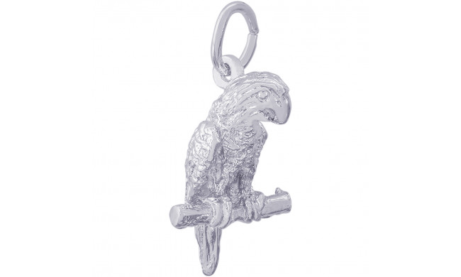 Sterling Silver Parrot Charm