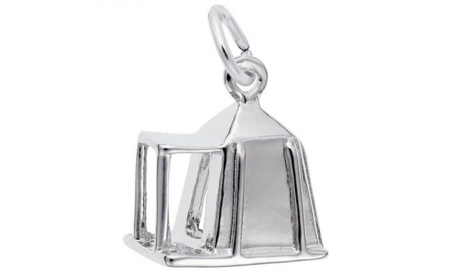 Rembrandt Sterling Silver Camping Tent Charm