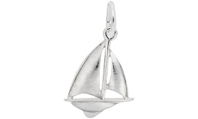 Rembrandt Sterling Silver Sailboat Charm