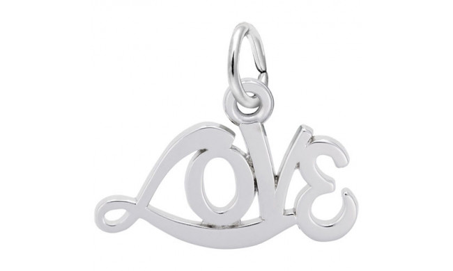Rembrandt Sterling Silver Love Charm