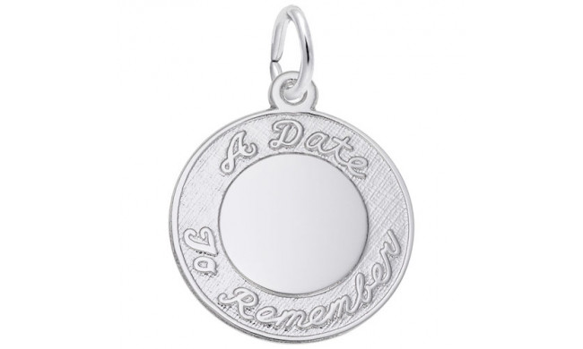 Rembrandt Sterling Silver A Date To Remember Charm