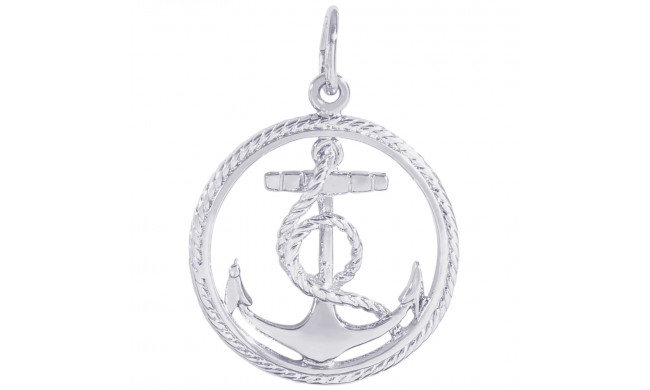 Sterling Silver Anchor Charm