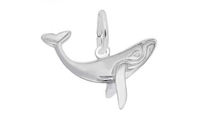 Rembrandt Sterling Silver Whale Charm
