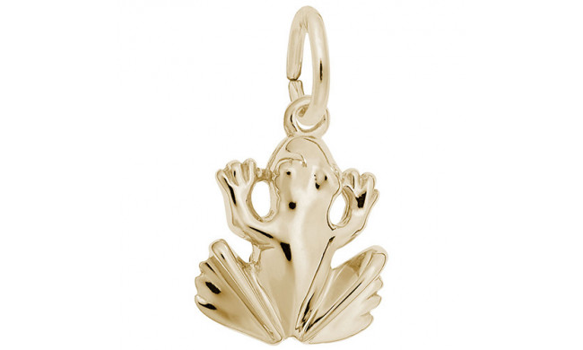 Rembrandt 14k Yellow Gold Frog Charm