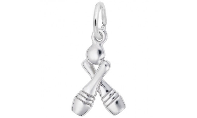 Rembrandt Sterling Silver Bowling Charm