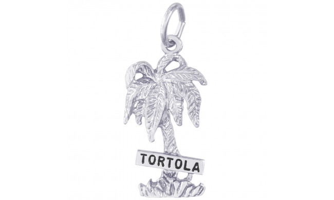 Sterling Silver Tortola Palm w/ Sign