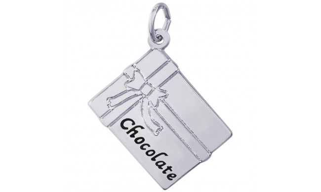 Sterling Silver Choclate Box Charm