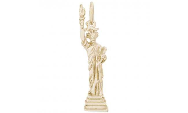 14k Gold  Statue of Liberty Charm