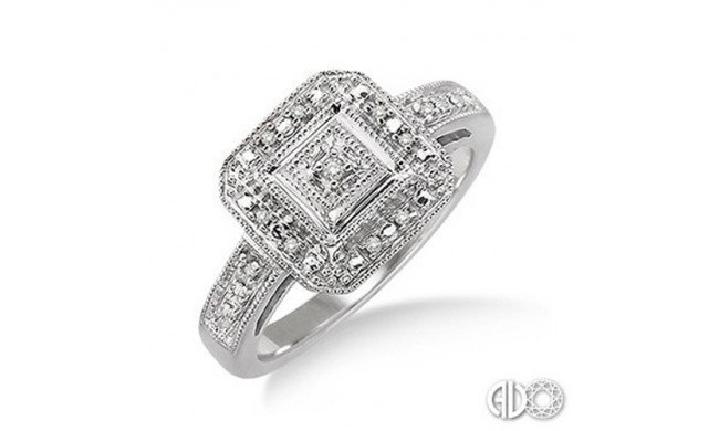 Ashi Diamonds Silver Ring