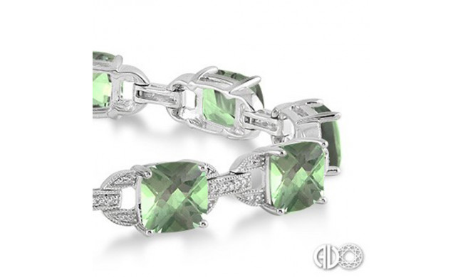 Ashi Diamonds Silver Gemstone Bracelet