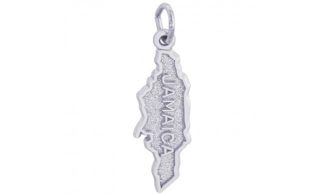 Sterling Silver Jamaica Charm