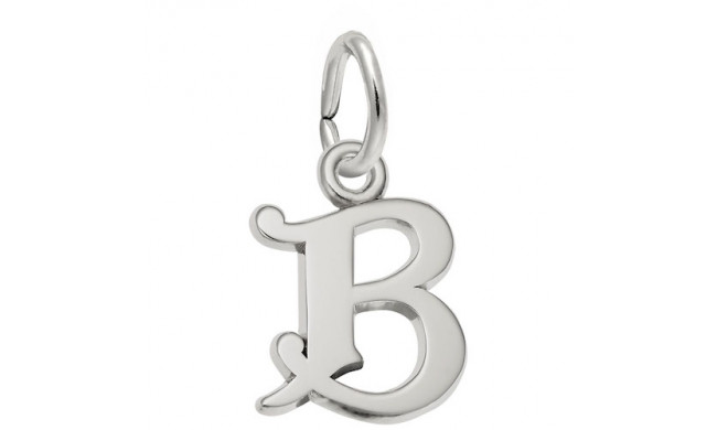 Rembrandt Sterling Silver Initial "B" Charm