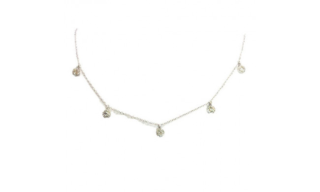 Diamond Durrells 14k White Gold Diamond Necklace