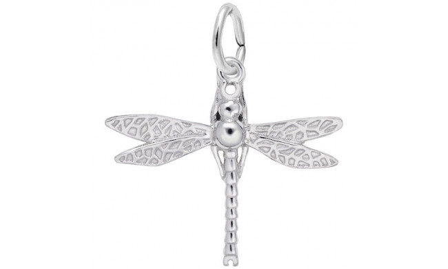 Rembrandt Sterling Silver Dragonfly Charm
