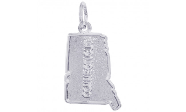Sterling Silver Connecticut Charm
