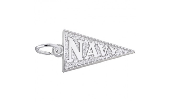 Rembrandt Sterling Silver Navy Charm