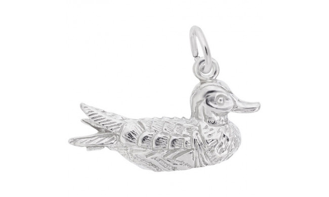 Rembrandt Sterling Silver Duck Charm