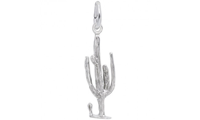 Rembrandt Sterling Silver Cactus Charm
