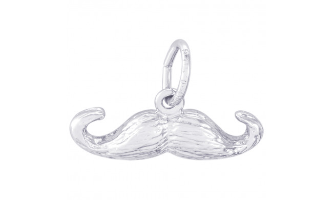 Sterling Silver Moustache Charm