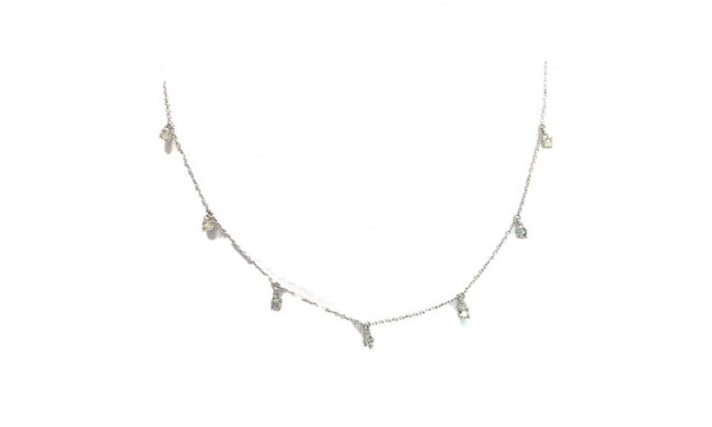Just Perfect 14k White Gold Diamond Necklace
