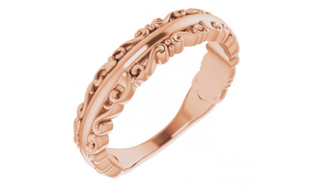 14K Rose Stackable Ring - 51699103P