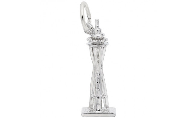 Rembrandt Sterling Silver Seattle Space Needle Charm