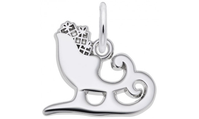 Rembrandt Sterling Silver Sliegh Charm