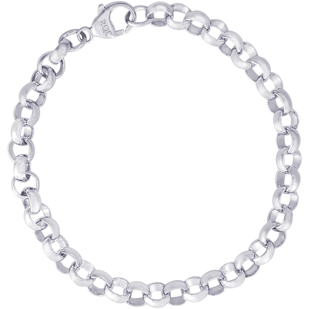 Sterling Silver 8 Inch Charm Bracelet | Diamond Durrell's