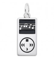 Rembrandt Sterling Silver Personal Listening Device Charm