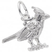 Rembrandt Sterling Silver Cardinal Charm