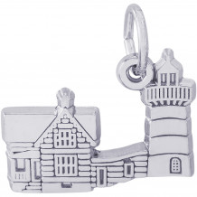 Sterling Silver Nubble Lighthouse, ME Charm