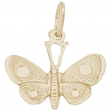 14k Gold Butterfly Charm