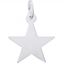 Sterling Silver Star- 50 Series Charm
