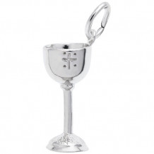 Rembrandt Sterling Silver Communion Chalice Charm