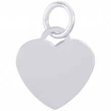 Sterling Silver Small Heart - Classic Charm