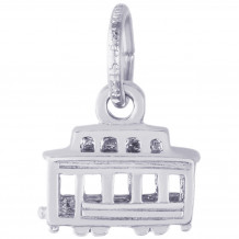 Sterling Silver Cable Car Charm