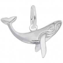 Rembrandt Sterling Silver Whale Charm