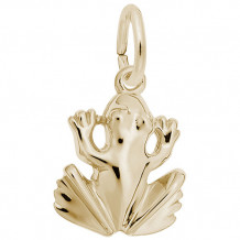 Rembrandt 14k Yellow Gold Frog Charm