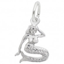 Rembrandt Sterling Silver Mermaid Charm