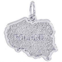 Sterling Silver poland Charm
