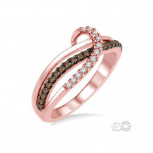 Ashi 10k Rose Gold Diamond Ring