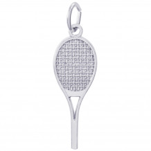 Sterling Silver Tennis Racquet Charm