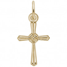 Rembrandt 14k Yellow Gold Cross Charm