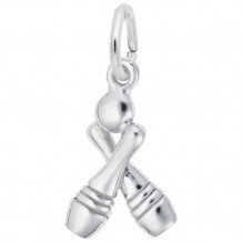 Rembrandt Sterling Silver Bowling Charm