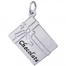 Sterling Silver Choclate Box Charm
